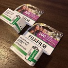 Fujifilm 200 Speed 35mm Color Negative Film 36 Exposures 2 Rolls New Unopened