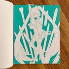 Hatsune Miku Coloring Book 2019 Art Illustration Anime Kawade Shobo Shinsha