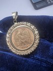 20francs Gold 22k Coin With 14k Bezel