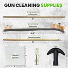 Gun Cleaning Supplies Kit With 28  Bore Cleaning Rod  Patches  Swabs And Brush
