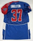 Tennessee Train Medium Jersey Blue Red  37 Singleton Women s Football Rebel Gear