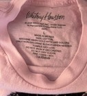 Pink Whitney Houston T-shirt Size Large
