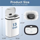 50l Automatic Touchless Sensor Trash Can
