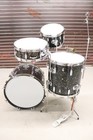 Rogers Mardi Gras Cocktail 4pc Drum Kit Set 12 16 20 14  Vintage 1960 s
