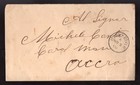 Niger Coast Stamps 1900 Pair Of   p Lower Margin Stamps On Cover To Gold Coast