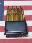 30-06 Springfield Snap Caps Set Of 8 With Garand En-bloc clip  Real Weight Fmj s