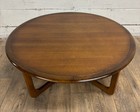 Vintage Mid Century Modern Mcm Round Coffee Table