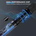 Wireless Microphone System Karaoke Machine - Rechargeable Handheld Dynamic Mi   