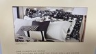 Ralph Lauren Port Palace Floral Euro Sham White black  New 26   26 