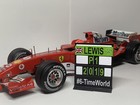 Pitboard 1 43 1 18  slate F1    Lewis Hamilton  mercedes  2019 Wc