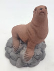 Rare Seal Sea Lion Statue Figurine American Sand Art Corp  1993 Vintage