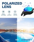 Zionor Swim Goggles  G1 Polarized Swimming Anti-fog For Adult Men Women A6