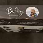 Baby Diaper Caddy Hanging Nursery Organizer Crib Storage Blue  By Llama Bella