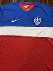 Nike 2014 Men   s National Team Usa World Cup Embroidered Jersey Size Large 
