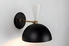 1950 s Century Modern Brass Italian Wall Sconce Stilnovo Wall Fixture Light