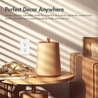 Decorator Receptacle Outlet  Tamper Resistant 15a 20a with Wallplate ul Listed