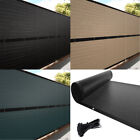 4  5  6 x50  Windscreen Privacy Fence Screen Shade Cover Fabric Tarp Mesh Garden