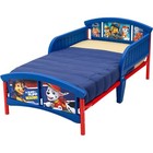 Toddler Bed For Boys Girls With Guard Rails Kids Children Paw Patrol Bed