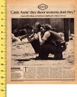 1981 Cattle Annie   Little Britches Original Rolling Stone Magazine Ad Article