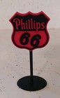 H o scale   Phillips 66  1955-logo  Mini Sign Display Diorama  4  Inches Tall