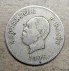 Haiti 10 Centimes - 1906 - Km 54 - Copper-nickel Coin - World Coin