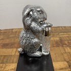 Bunny Hanging Salt   Pepper Set By Arthur Court Discontinued Open Box Never Used
