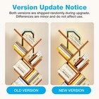 8 Tier Tree Bookshelf Bookcase Led Lights Floor Standing Storage Shelf Vintage