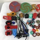 Huge Lot Of Vintage Metal Beyblades  Launchers Kids Games Toys