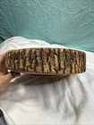 Vintage Wood Rustic Natural Bark Nut Bowl Turned Bowl Solid Log