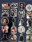 10 Pcs  2-3x2-3    Supernatural Tv Show Stickers   Dean Sam Winchester Castiel