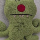 2005 Vintage Ugly Doll Plush  target  Green One Eye Monster 6 5 