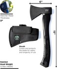 Camping Axe - Camping Hatchet With Sheath -survival Throwing Axe - Survival Hatc
