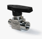 1 4 Npt 316ss Inline 2-way Full Port Ball Valve Precision Valves Ss-4m4f