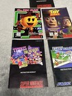 Super Nintendo Snes Manual Lot Of 5 Booklets Kirby Toy Story Bugs Bunny Mario