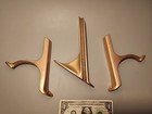 Wilcox Crittenden Chris Craft Windshield Frame L R   Center Posts Bronze Rare  