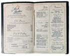 Mer   Jackie s Supper Club Appleton Wisconsin Wi Vintage Restaurant Menu