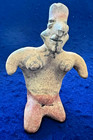 Tlatilco Female Figure Pottery Antique 1000 Bc Mexico Pre-columbian Pottery