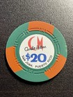  20 Caribe Hilton San Juan Puerto Rico Casino Chip   rare   Chc-20a