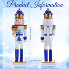 16  Hanukkah Nutcracker Decoration Wooden Jewish Figure  Menorah
