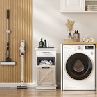 Tilt-out Trash Cabinet Hidden Tilt Out Laundry Hamper Cabinet With Drawer Basket