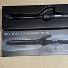 Bio Ionic Long Barrel Styler  Curling Iron With Moisture Heat Technology  1 Inch