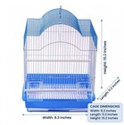 Pet Daily Kit Flat Top Small Bird Cage Metal Bird Cage Portable Pet Bird Cage