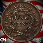 1851 Braided Hair Large Cent A4497
