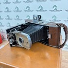 Vintage Polaroid Land Camera Model 95 With Leather Case Flash Bulbs   Manual