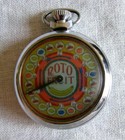 Vintage Pocket Watch Style Slot Machine Mechanical Gambling Device