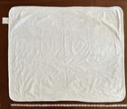 Pottery Barn Kids Polyester Pink   White Thick Plush Stroller Baby Blanket Euc