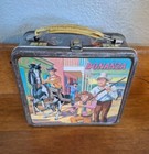 Vintage Bonanza Metal Lunchbox Western Horses Cowboys Collector Read