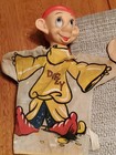 Vintage 1950s 1960s Walt Disney  Gund Hand Puppets  Dopey Dumbo Pinocchio