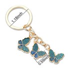 Blue Butterfly Keychain Butterfly Car Backpack Accessories For Women Girls 