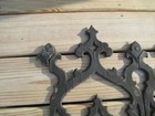 Vintage Architectural Ornamental Cast Iron Widows Walk Patio Fence Salvage    Dk